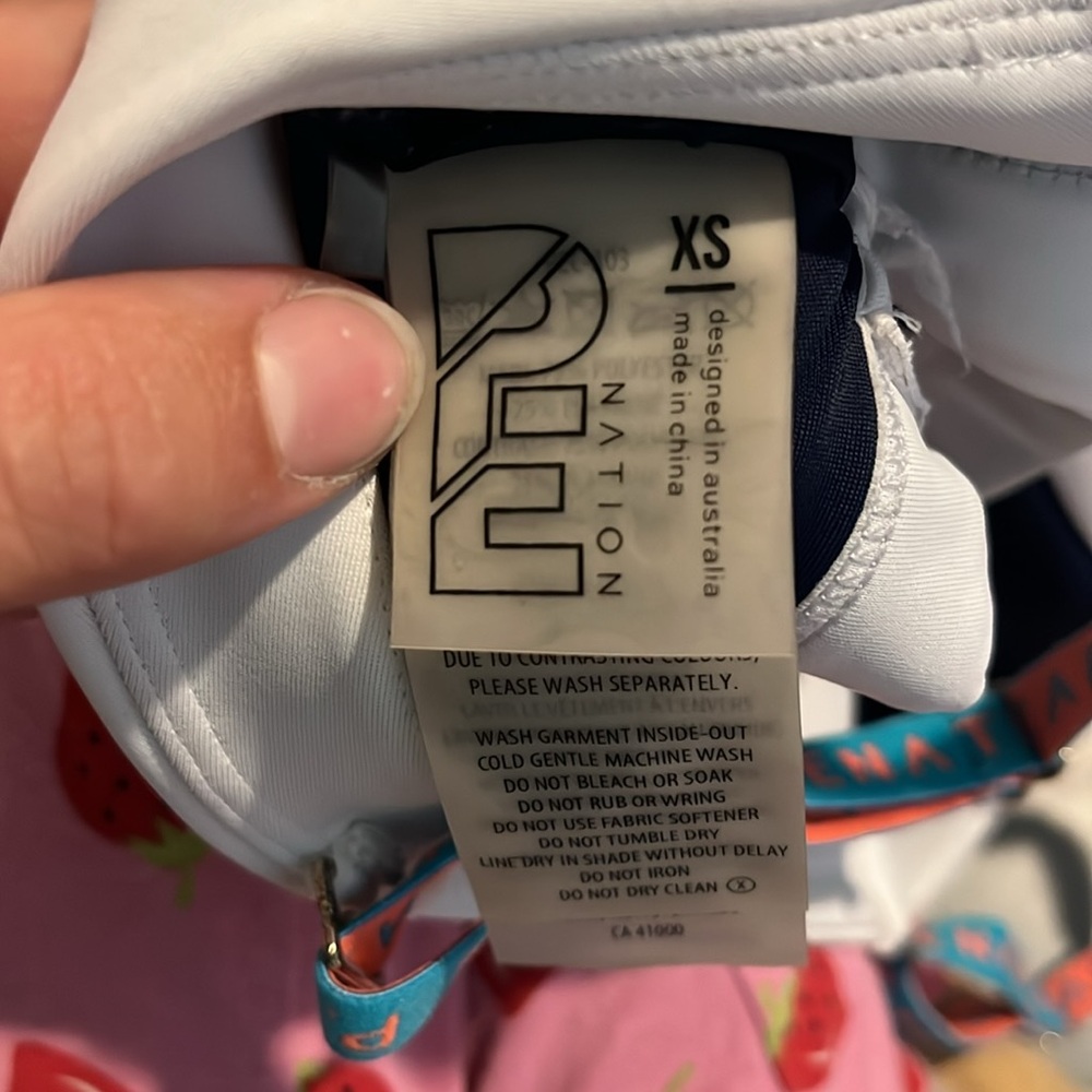 P.E Nation Navy and White Activewear SetXS - Picture 6 of 10